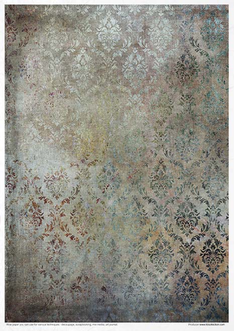 Decorative damask pattern 