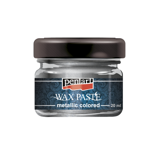 Jar of wax paste