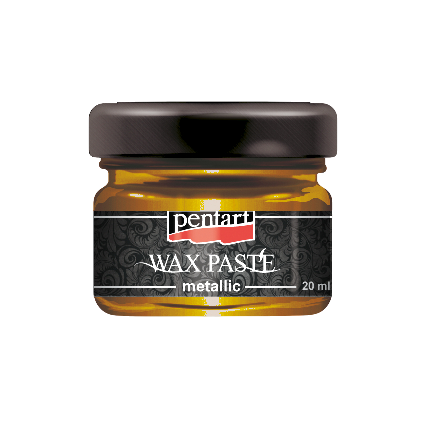 Jar of wax paste