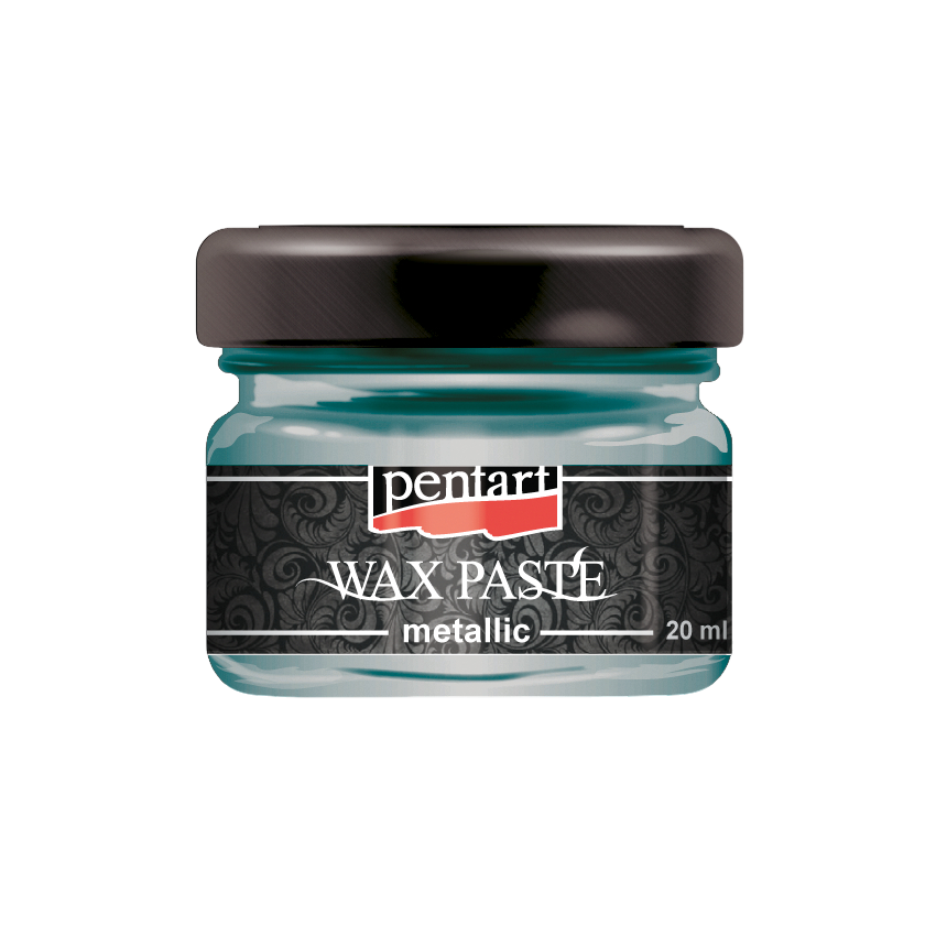 Jar of wax paste
