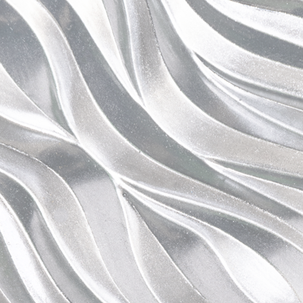Close-up of silver metallic texture