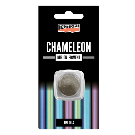 Pentart Chameleon rub-on pigment packaging 