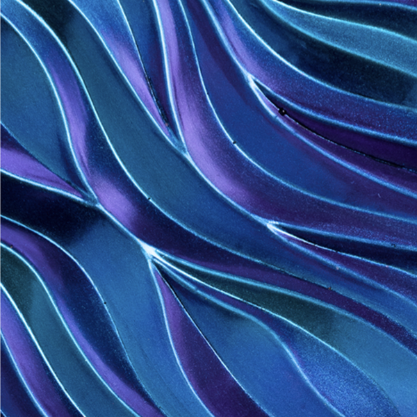 Close-up of blue and purple texture