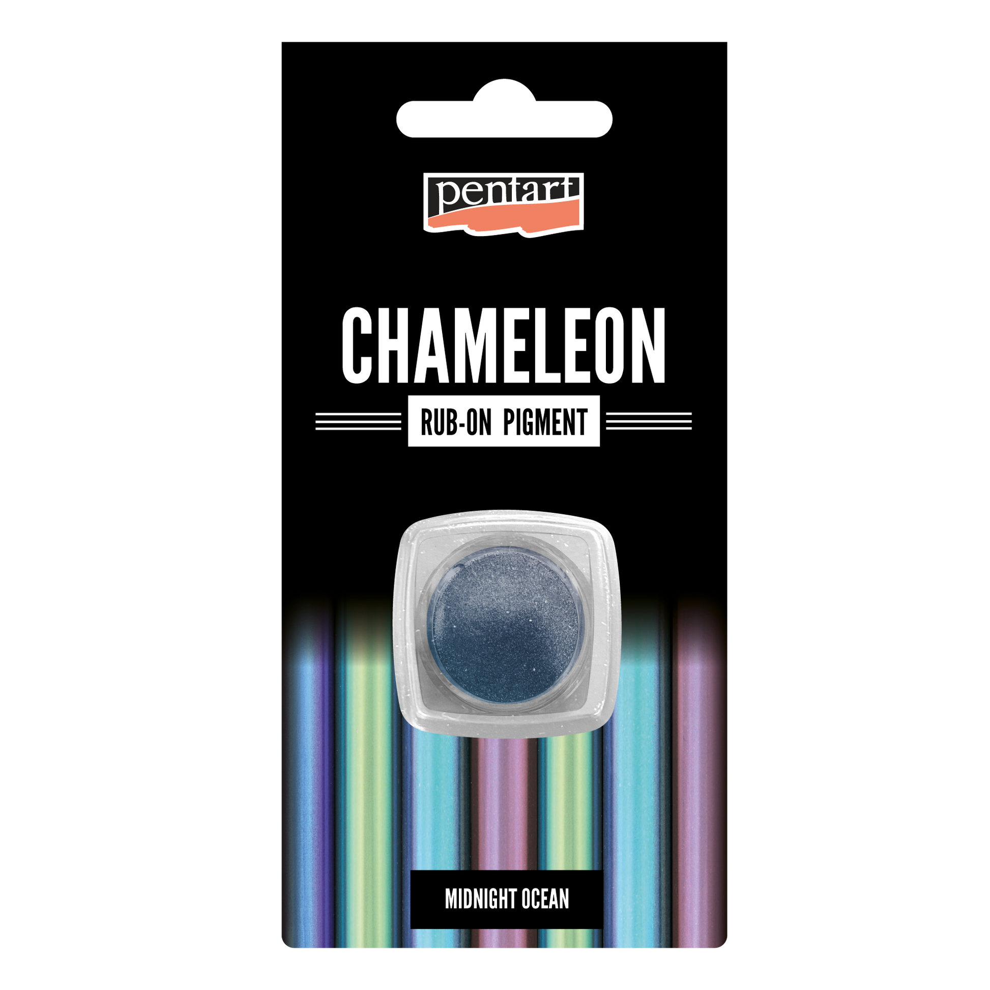 Pentart Chameleon rub-on pigment packaging 