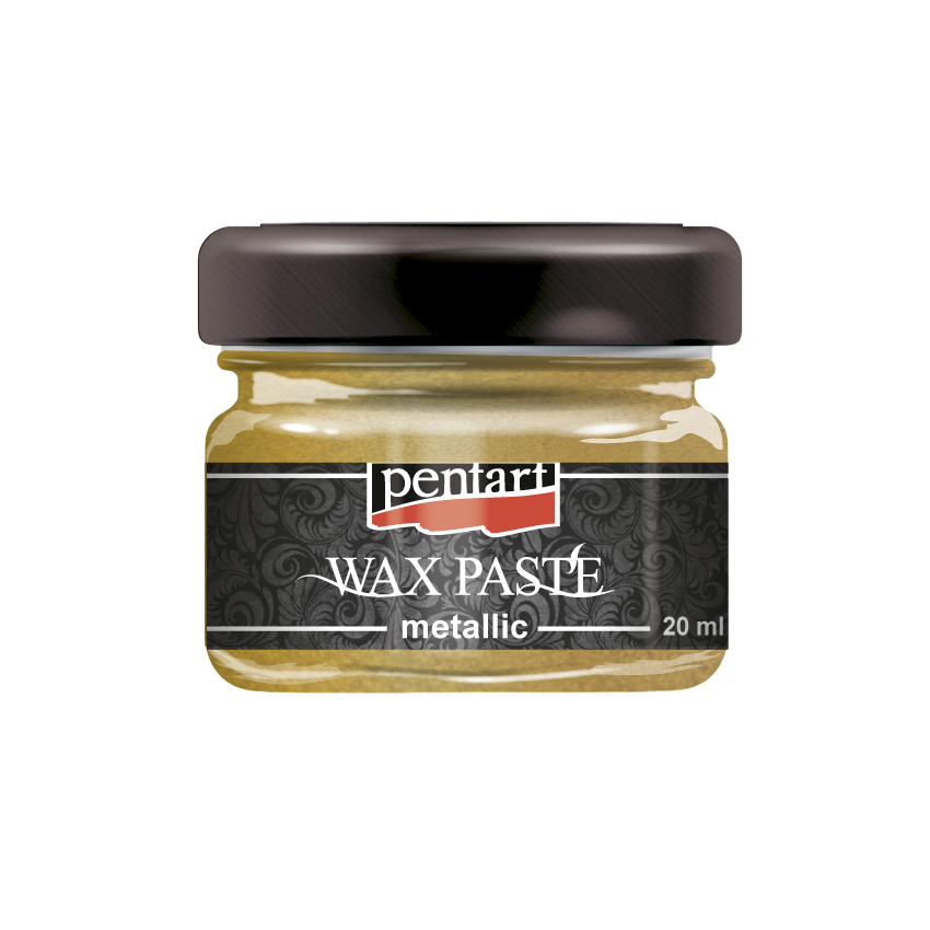 Jar of wax paste
