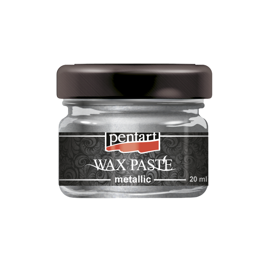 Jar of wax paste