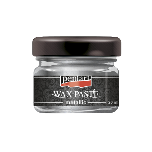 Jar of wax paste