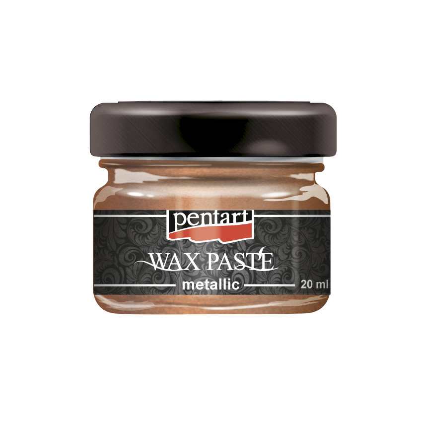 Jar of wax paste