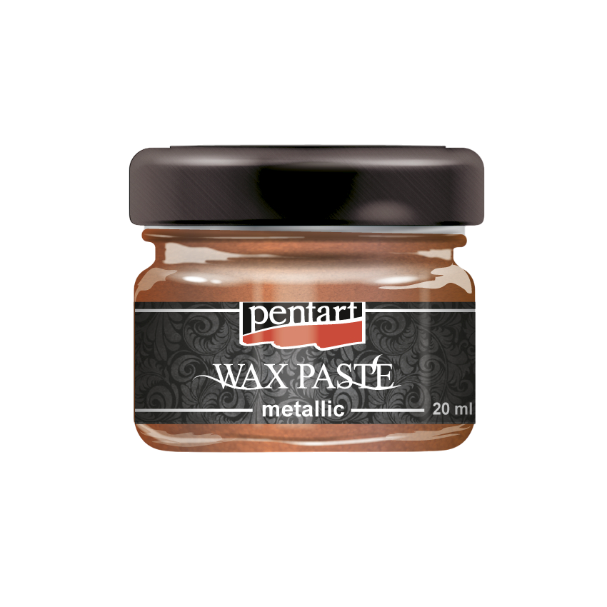 Jar of wax paste