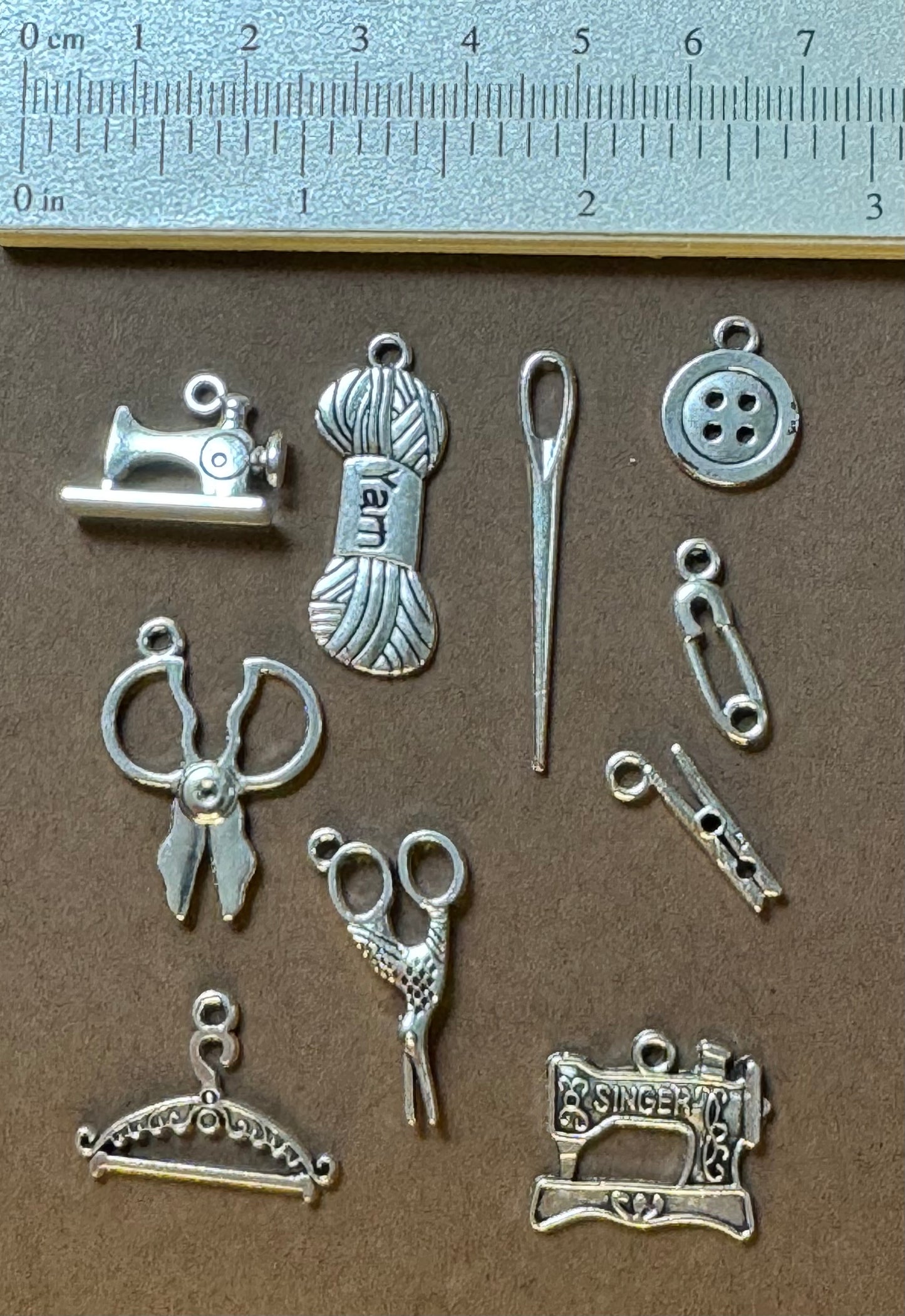 Metal Decorative Elements - Sewing M0002