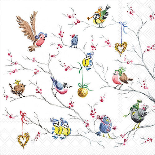 Birds on Tree - Napkin