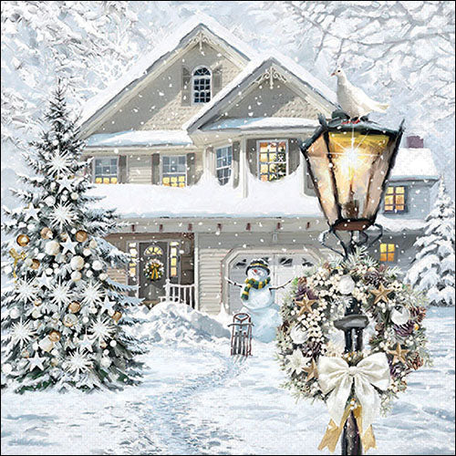 Christmas House - Napkin