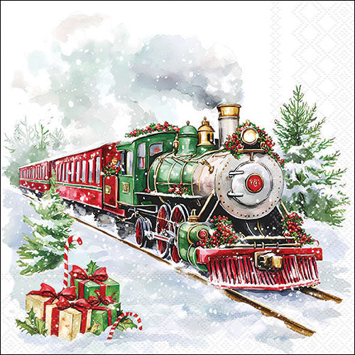 Christmas Train - Napkin