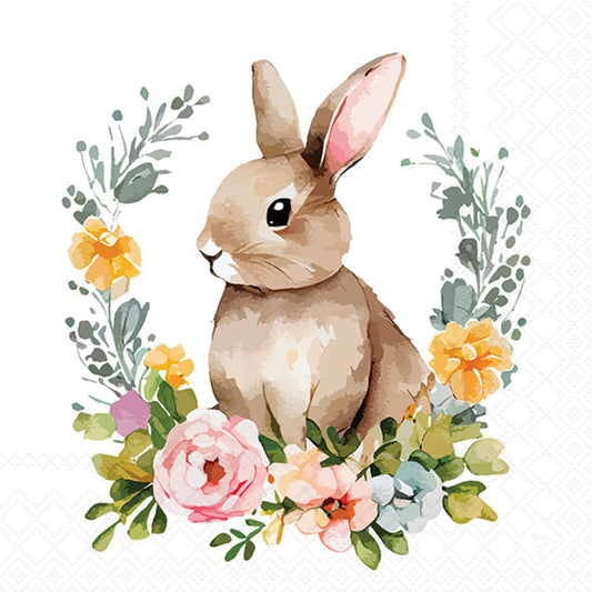 Cute Easter Rabbit - Napkin