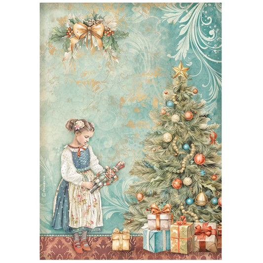 The Nutcracker Christmas Tree DFSA4941 - Rice paper A4