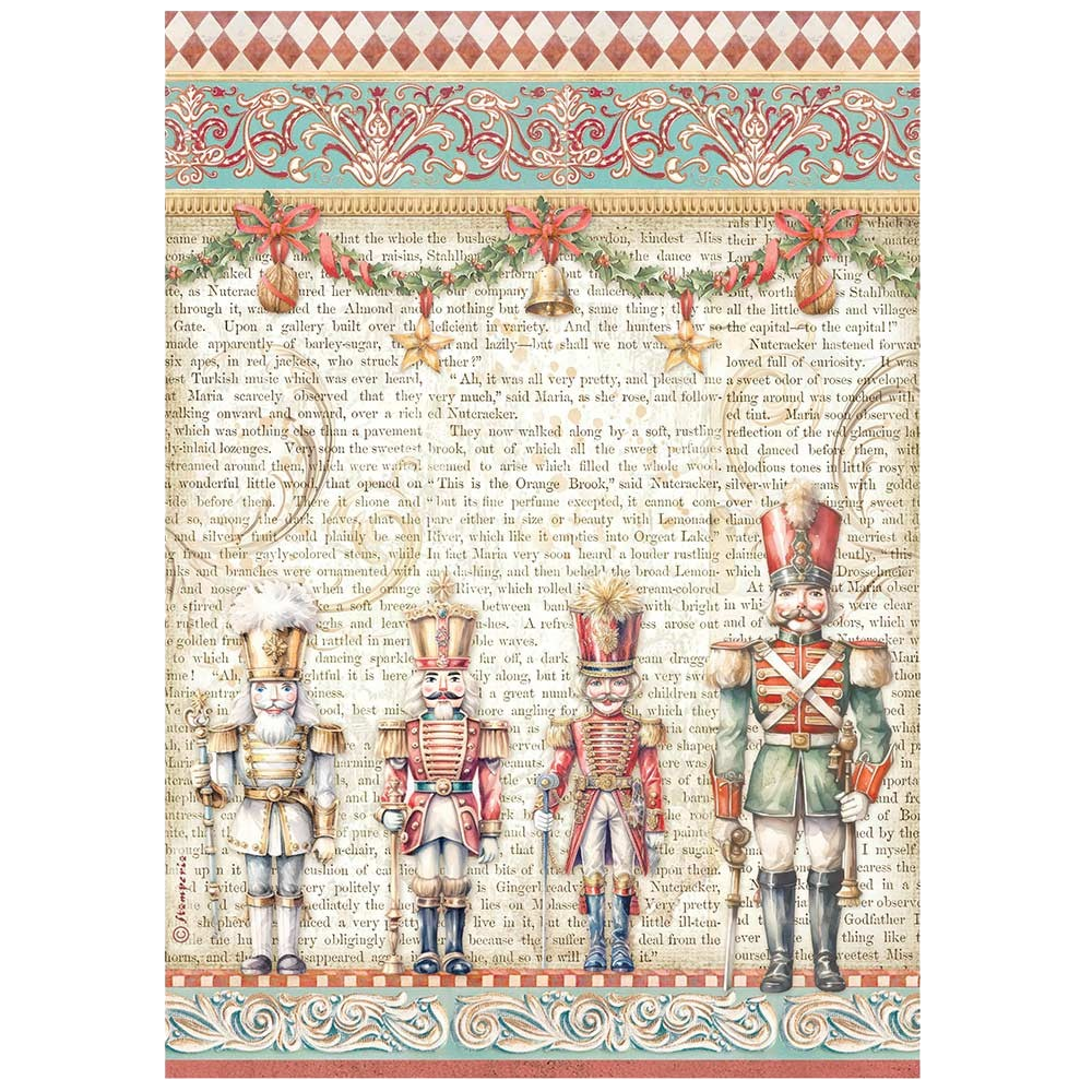 The Nutcracker DFSA4XNT - Rice paper set A4