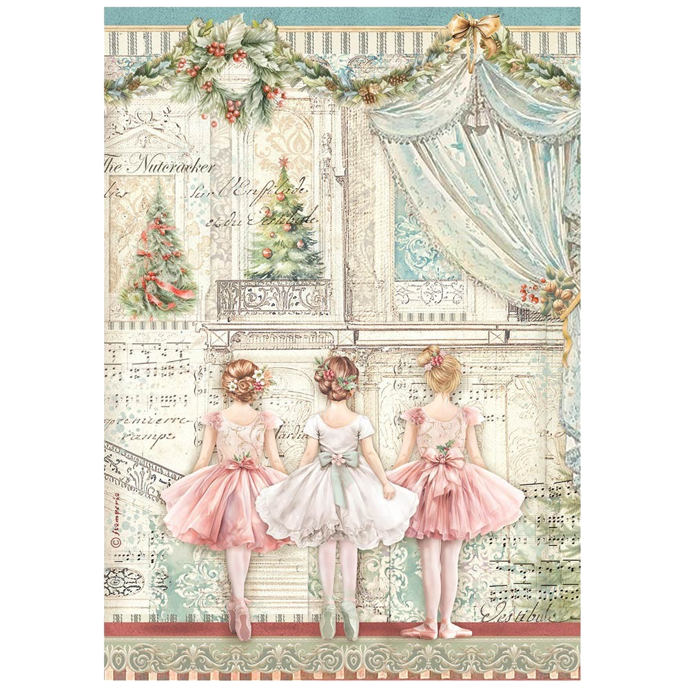 The Nutcracker DFSA4XNT - Rice paper set A4