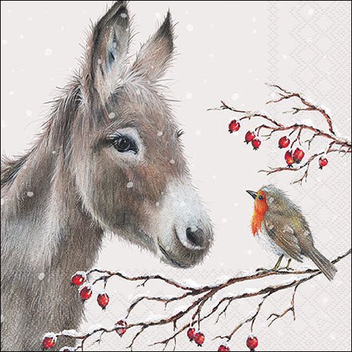 Donkey And Robin - Napkin