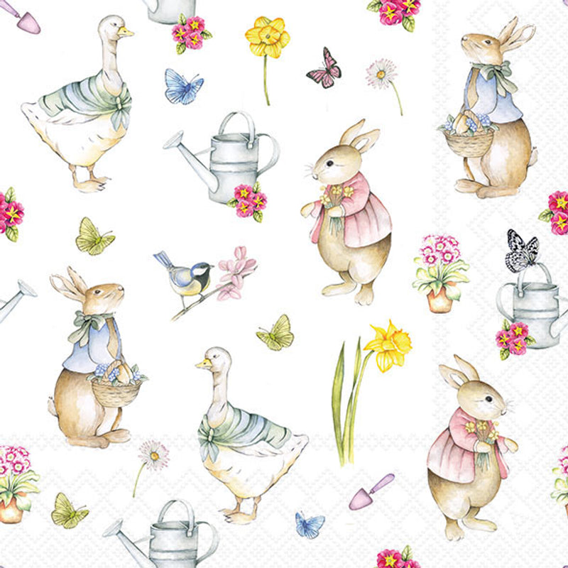 Easter Garden - Napkin