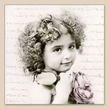 French Girl - Napkin