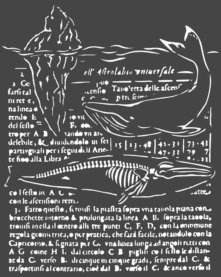 Whale KSTD056 - Stencil