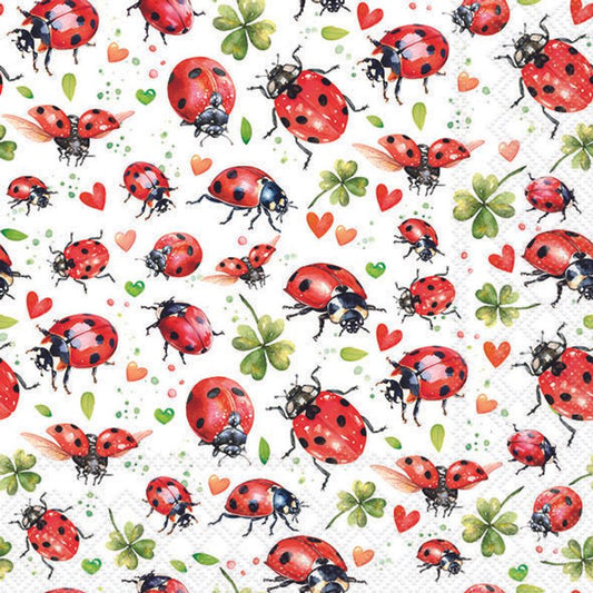 Ladybug Flight - Napkin