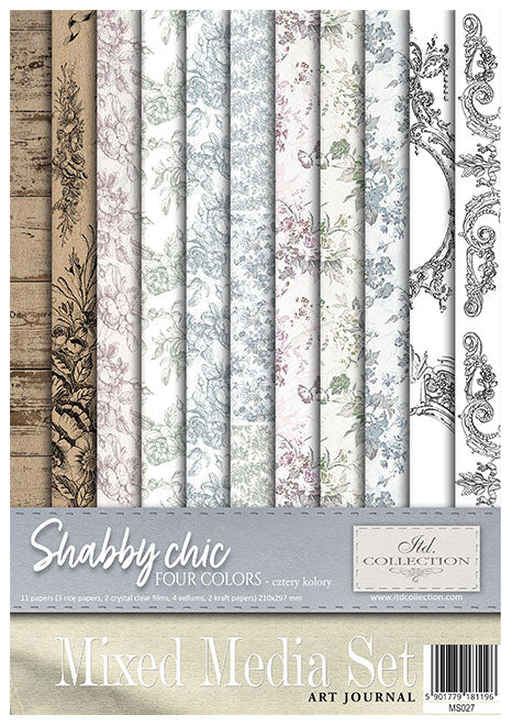 MS027 Shabby Chic four colours - Creative Set