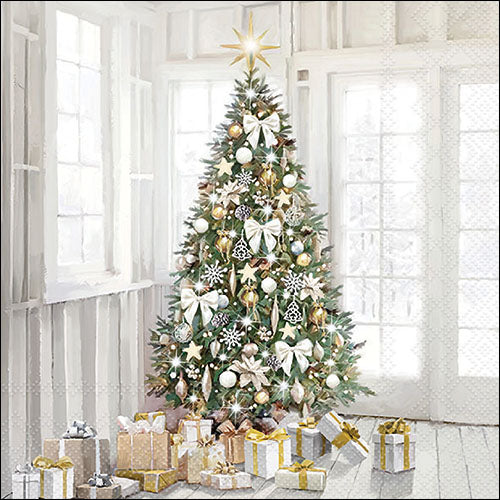 Modern Christmas Tree - Napkin
