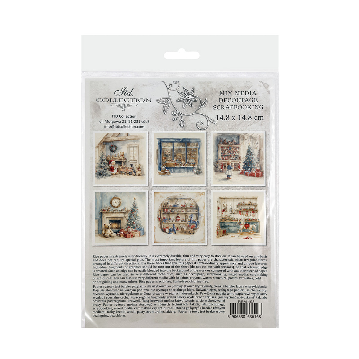 RSM193 - Mini Rice Paper Set