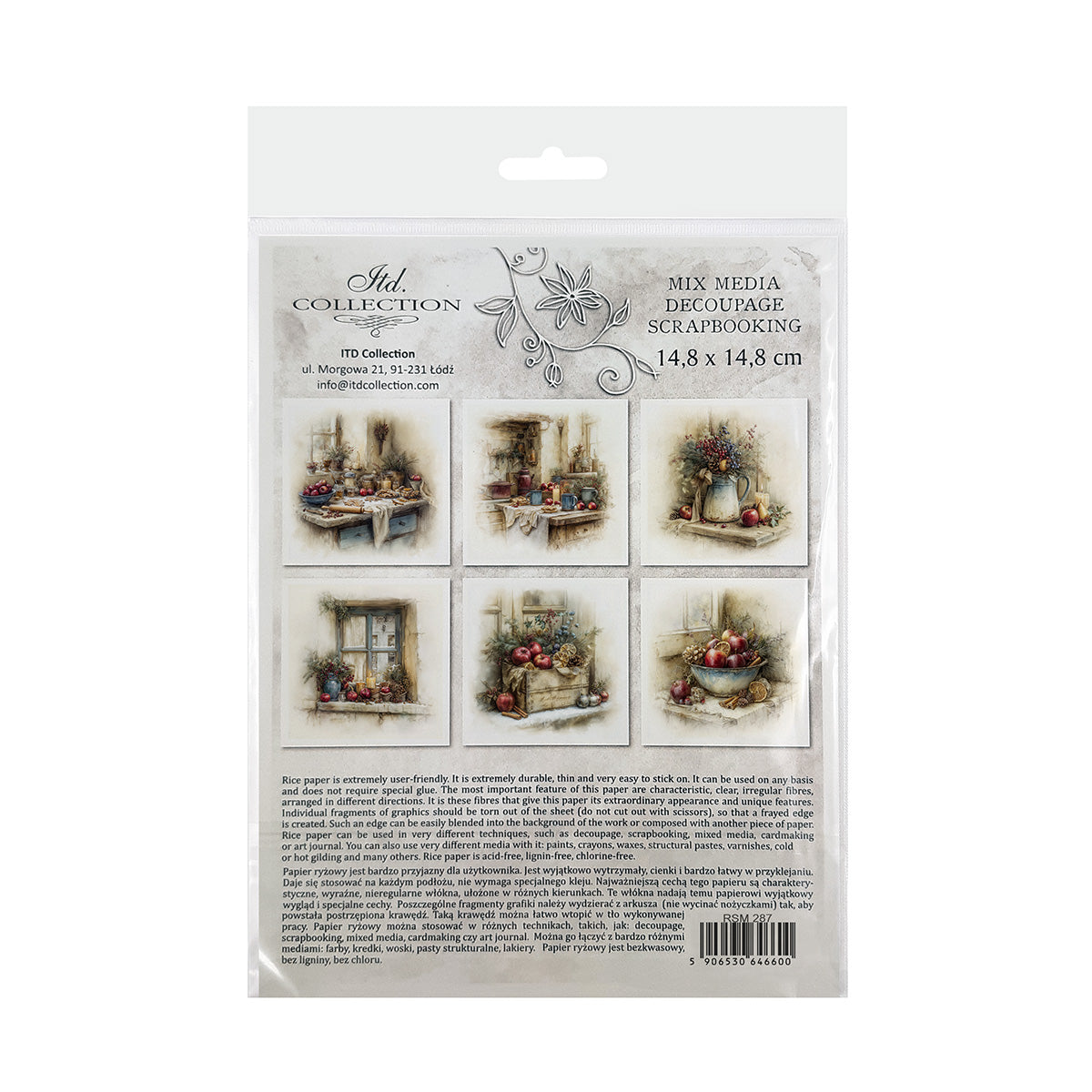 RSM287 - Mini Rice Paper Set