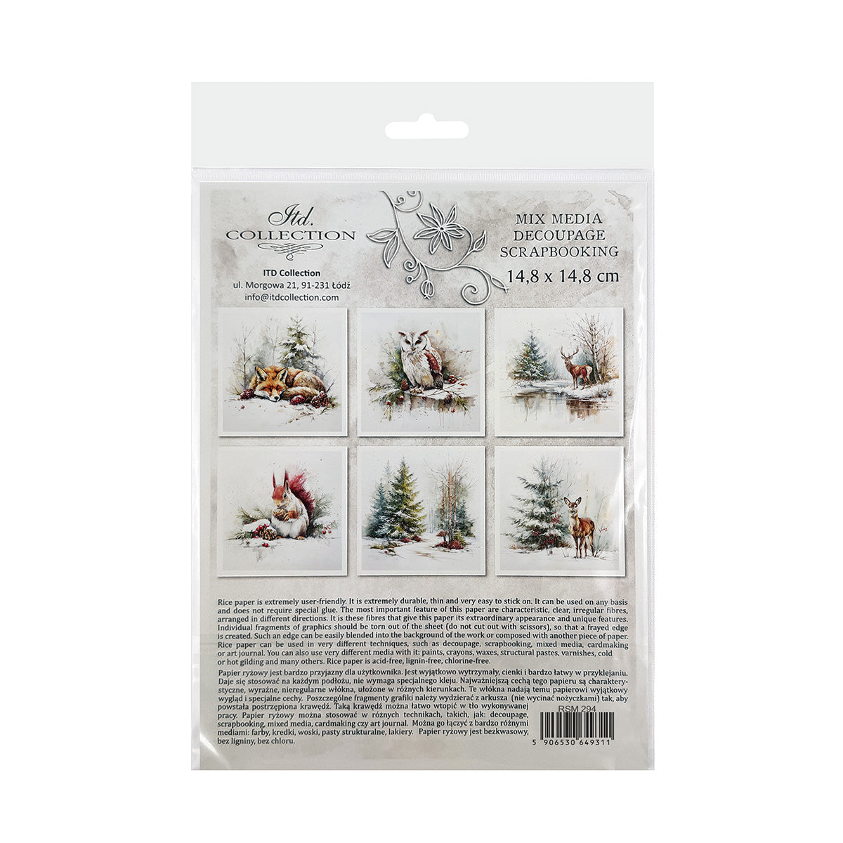 RSM294 - Mini Rice Paper Set