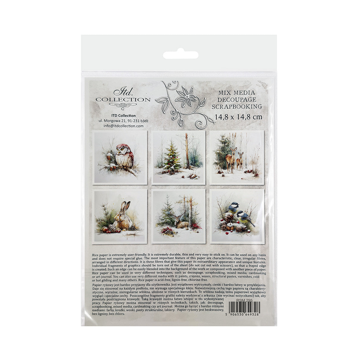 RSM295 - Mini Rice Paper Set