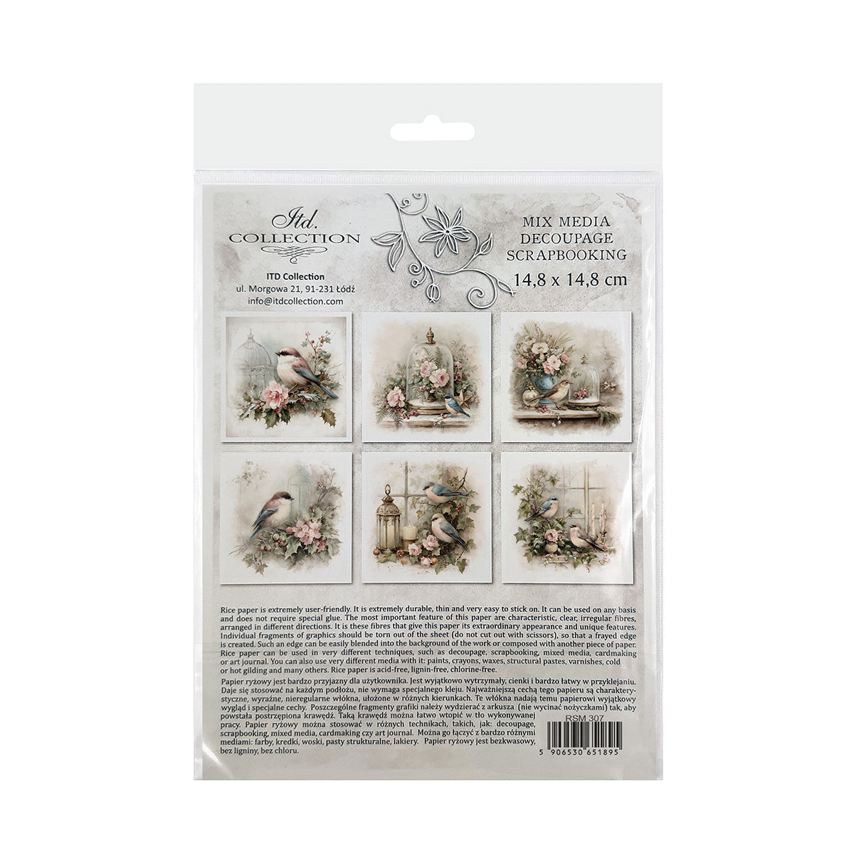 RSM307 - Mini Rice Paper Set