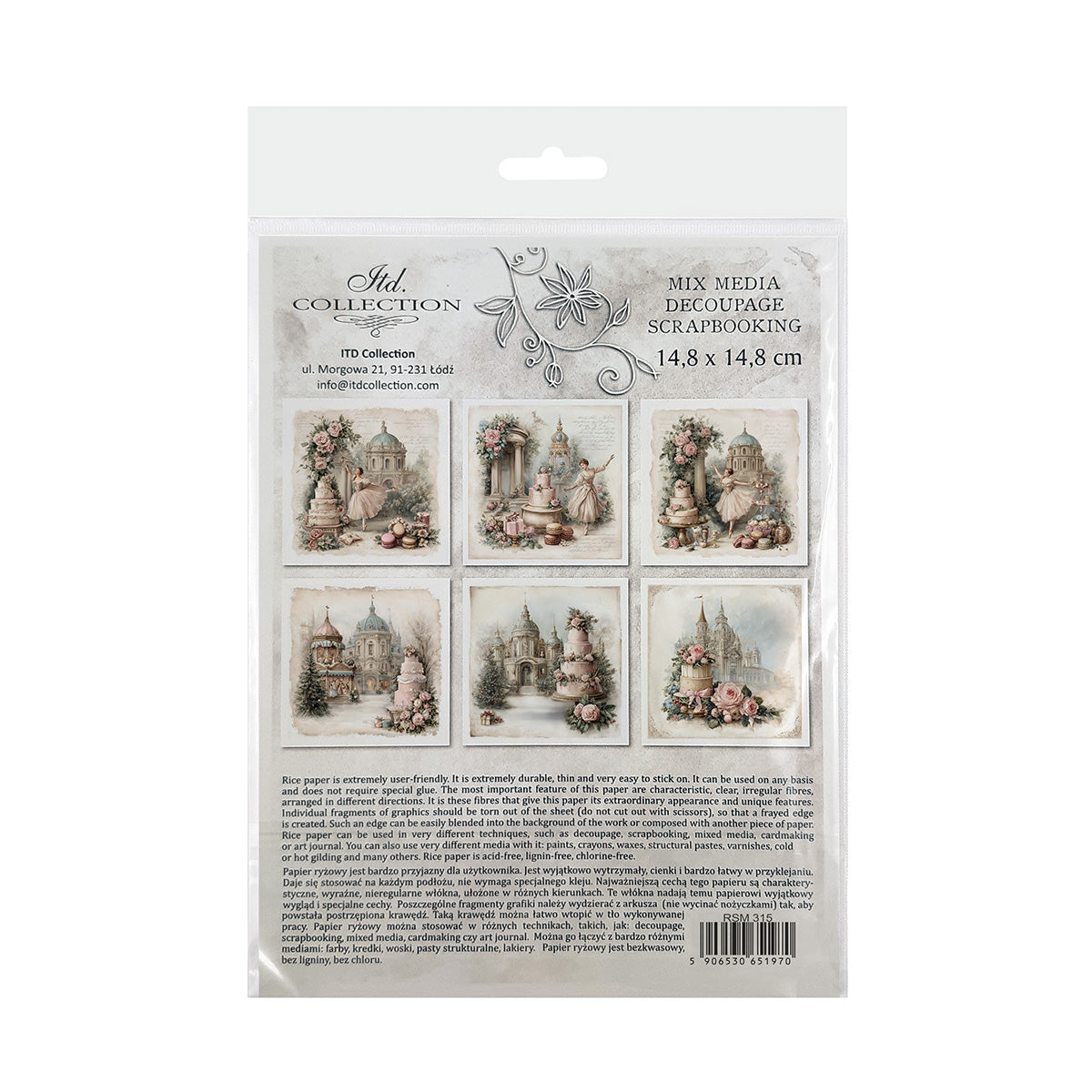 RSM315 - Mini Rice Paper Set