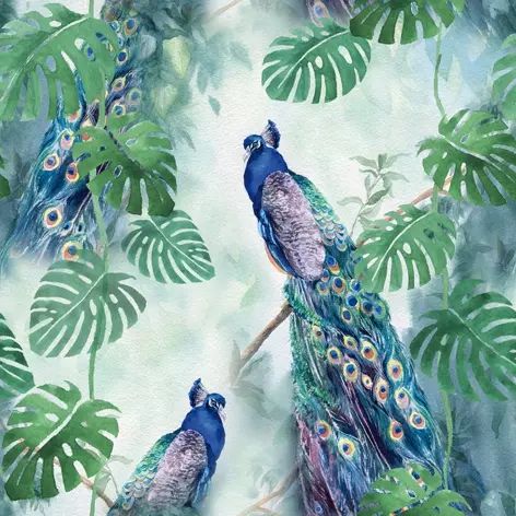 Peacock Paradise - Napkin