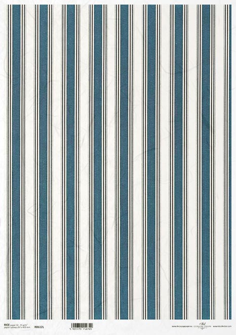 Pattern of vertical blue and white stripes on a white background