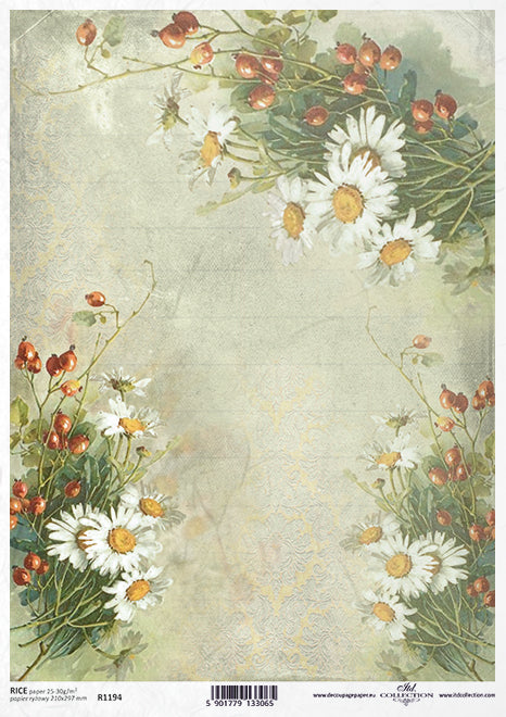R1194 - Papel de arroz A4