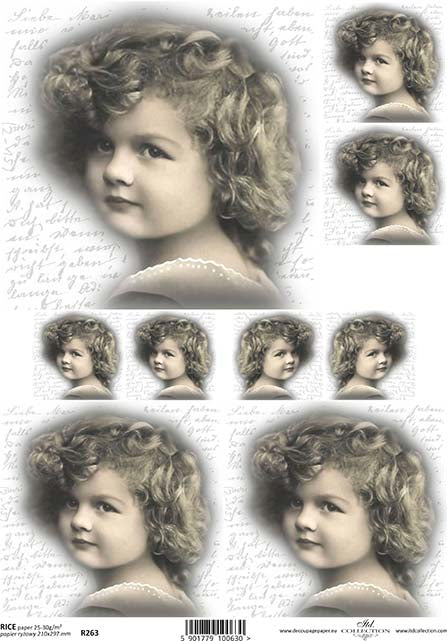 R0263 - Forever Young Rice Paper A4