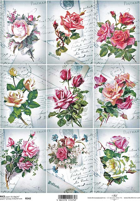 R0542 - Rice paper A4