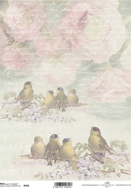 R0568 - Papel de arroz A4