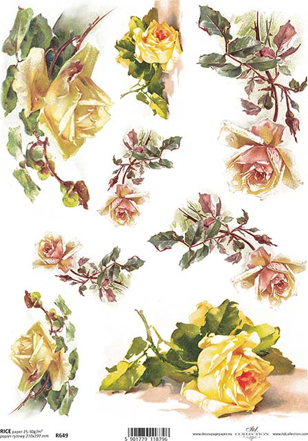 R0649 - Papier de riz A4