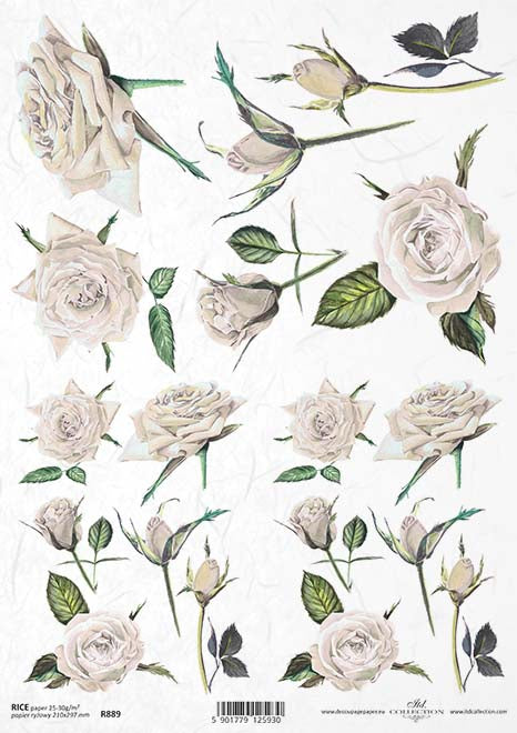 R0889 - Papier de riz A4