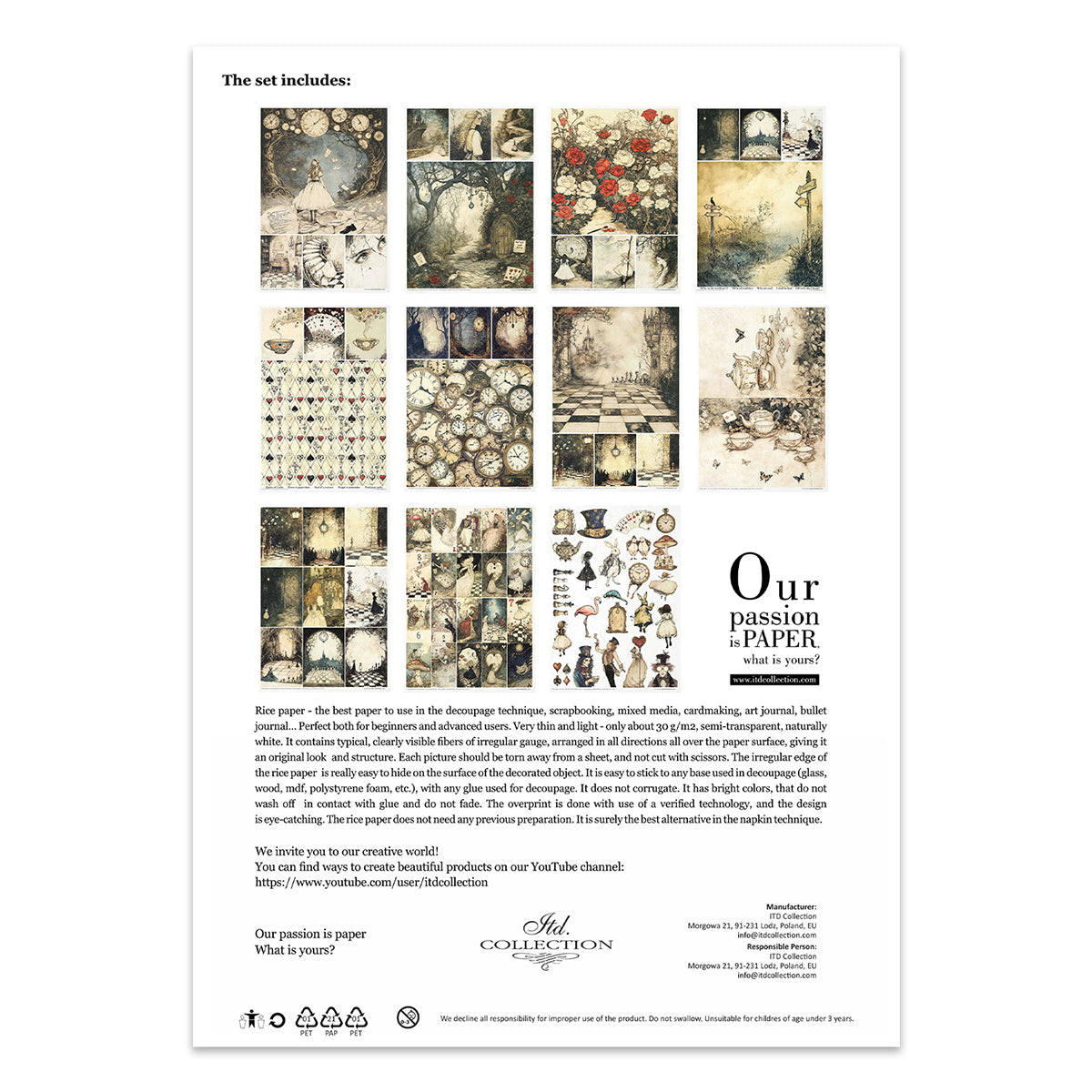 RP088 - Rice Paper Creative Set
