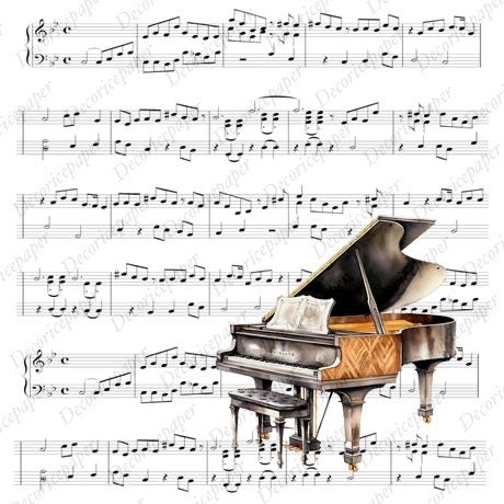 S005 - Musical Moments - Mini Rice Paper Set