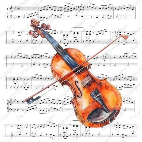 S005 - Musical Moments - Mini Rice Paper Set
