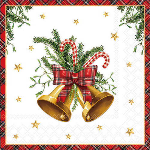Scottish Bells WHITE - Napkin