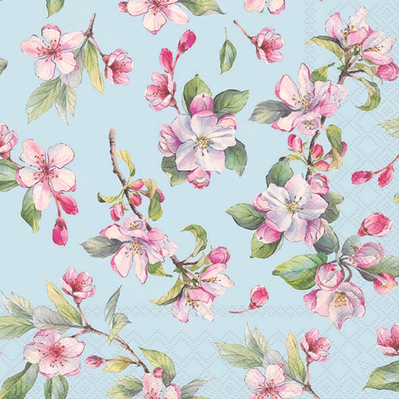 Spring Blossom BLEU - Serviette de table