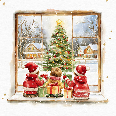 Waiting for Santa - Napkin