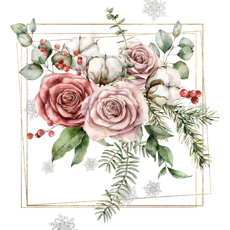 Winter Bouquet - Napkin