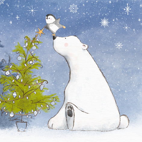 Winter Friendship - Napkin